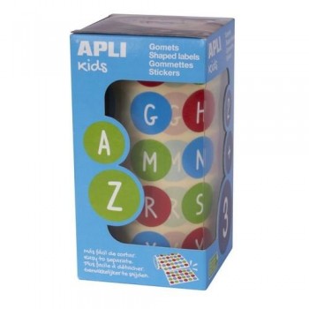 GOMETS APLI ABECEDARIO 20mm ABC en rollo