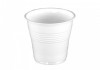 Vaso plástico 220cc blanco PP 2,3gr, caja 30 packs 100 un. (3000 vasos)