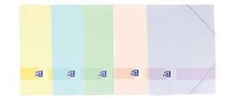 CARPETA OXFORD DINA4 PLASTICO SOLAPA COLORES PASTEL