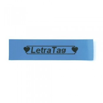 DYMO LETRATAG CINTA 12X4 NEGRO/ULTRA AZUL