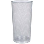 PARAGUERO METALICO REJILLA PLATA