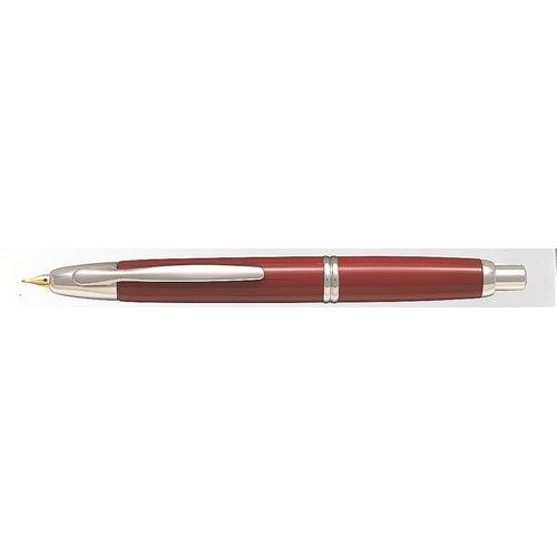 Pluma regalo retráctil rojo con plumin de oro M Capless Rodio Pilot