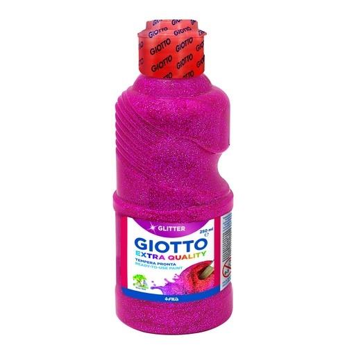 TEMPERA GIOTTO GLITTER 250ML MAGENTA