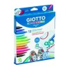 ROTULADOR GIOTTO DECOR TEXTIL 12 COLORES