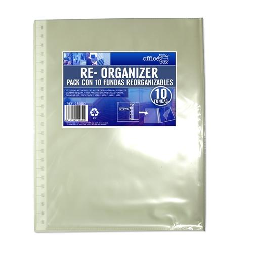 FUNDAS EXTRAIBLES CARPETAS PERSONALIZABLES PACK10