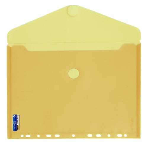 CARPETA SOBRE DINA4 MULTITALADRO VELCRO AMARILLO