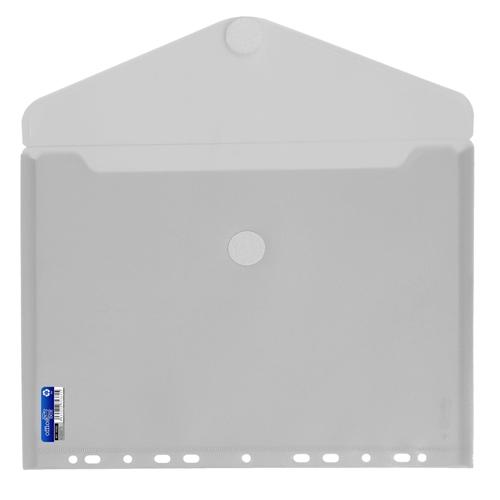 CARPETA SOBRE DINA4 MULTITALADRO VELCRO TRANSPARENTE