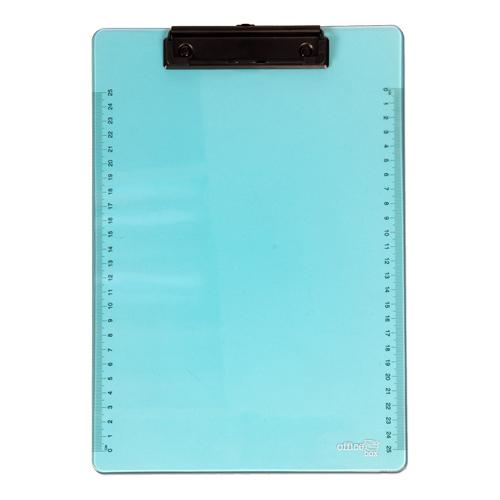 TABLA ESCRIBIR DINA4 TRASPARENTE AZUL