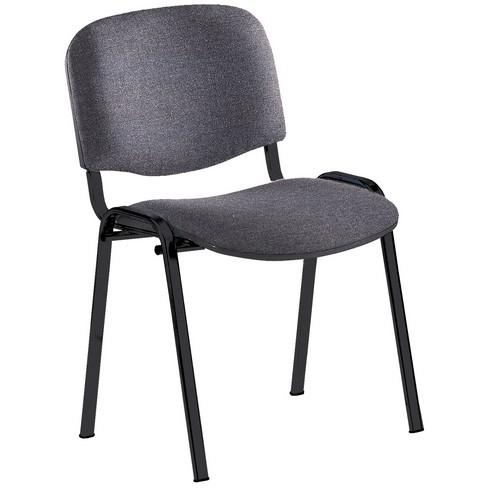 Silla confidente tapizada  gris Rocada RD965