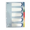 INDICE SEPARADOR PLASTICO 5HOJAS
