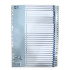 INDICE SEPARADOR POLIPROPILENO 1-31 GRIS