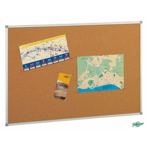 TABLERO CORCHO MARCO ALUMINIO 90x120