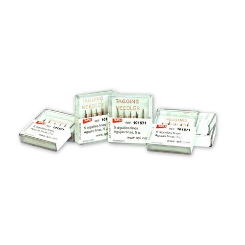 AGUJA ETIQUETADORA TEXTIL FINAS PACK 5