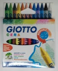 LAPIZ CERA GIOTTO 12 COLORES