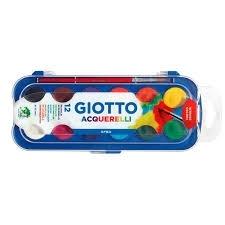 ACUARELA ESCOLAR 12 COLORES GIOTTO