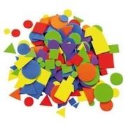FIGURAS GOMA EVA  ADHESIVAS FORMAS GEOMETRICAS 216 UNI SMART