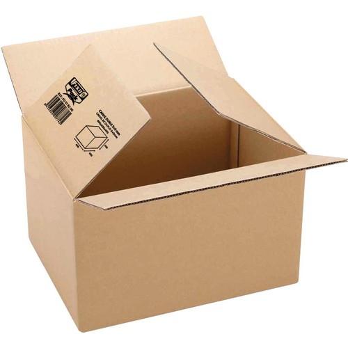 CAJA EMBALAJE KRAFT MARRON 500x400x400mm. CANAL DOBLE 5+3mm.