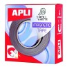 CINTA ADHESIVA APLI IMANTADA 19MMX1M