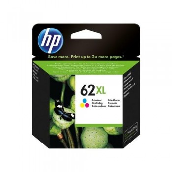 HP CARTUCHO ORIGINAL COLOR 62XL