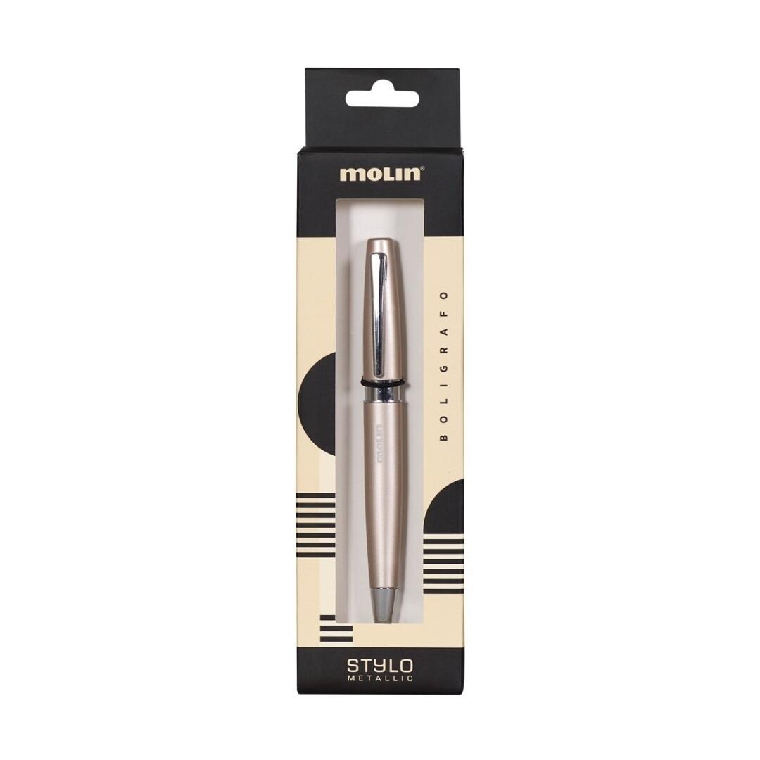 BOLIGRAFO MOLIN STYLO PLATA