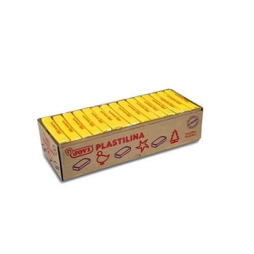 PLASTILINA JOVI 72 350GR AMARILLO OSCURO