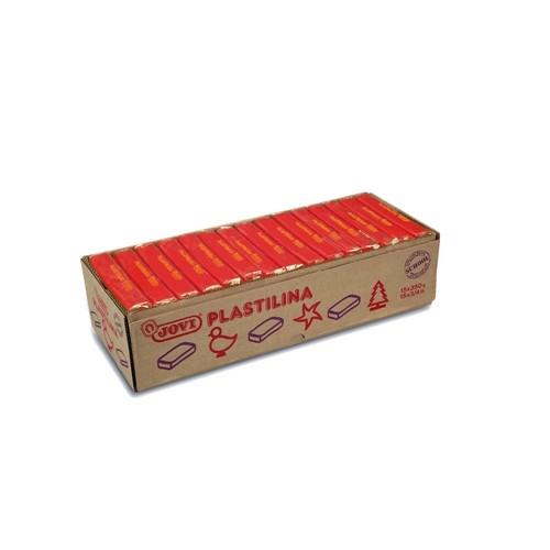 PLASTILINA JOVI 72 350GR RUBI ROJO