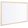 Pizarra de melamina con marco de pino 60x40 rocada