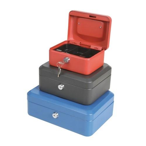 CAJA CAUDALES PEQUEÑA BISMARK GRIS