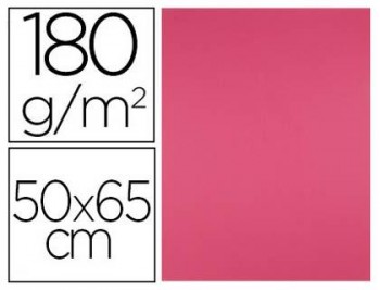 CARTULINA 50X65 FUCSIA PAQ25