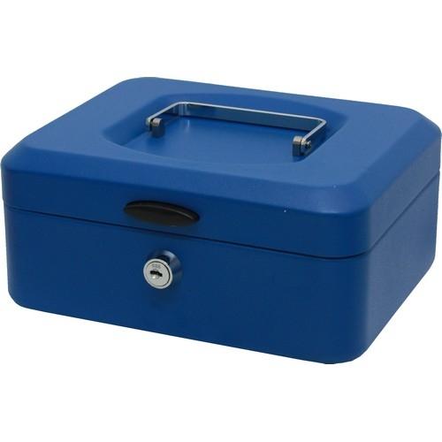 CAJA CAUDALES MEDIANA  AZUL