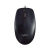 RATON OPTICO LOGITECH NEGRO M90
