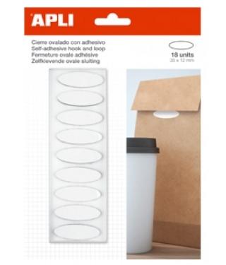 ETIQUETAS APLI CEIERRE OVALADO 35X12