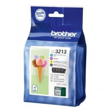 BROTHER CARTUCHO ORIGINAL MUTIPACK LC3213  4COLORES