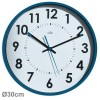 RELOJ ANALOGICO 30CM AZUL