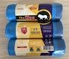 Bolsa basura 30l cierra fácil azul rollo 15 unidades 55x60 azul