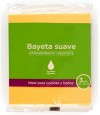 Bayeta microfibra amarilla suave pack 3 unidades