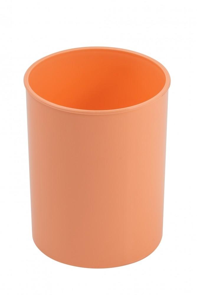 PORTA LAPIZ CUBILETE FAIBO PASTEL NARANJA