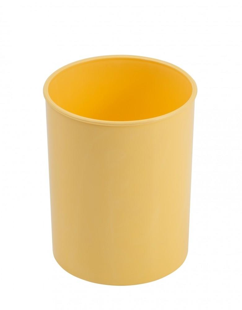 PORTA LAPIZ CUBILETE FAIBO PASTEL AMARILLO