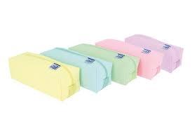 PORTA LAPIZ ESCOLAR OXFORD LIVE &  GO CUADRADO GRNDE PASTEL