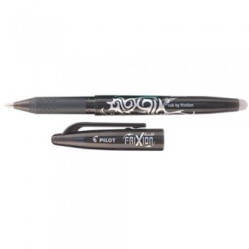 BOLIGRAFO PILOT FRIXION CON GOMA NEGRO