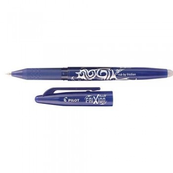 BOLIGRAFO PILOT FRIXION CON GOMA AZUL