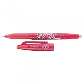 BOLIGRAFO PILOT FRIXION CON GOMA ROJO