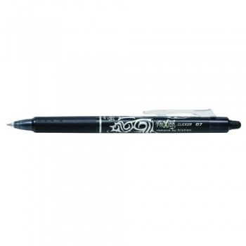 BOLIGRAFO PILOT FRIXION CLICKER CON GOMA NEGRO