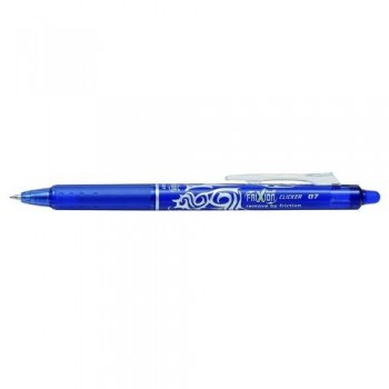 BOLIGRAFO PILOT FRIXION CLICKER CON GOMA AZUL