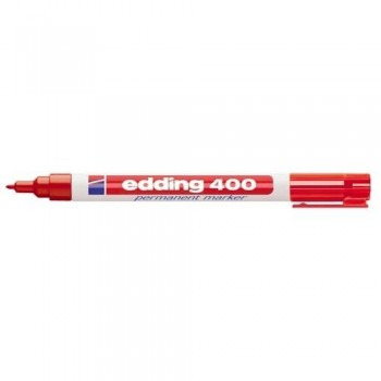 ROTULADOR EDDING 400 ROJO