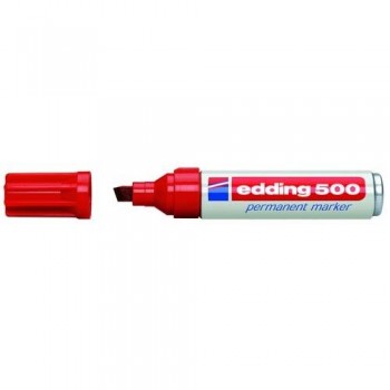 ROTULADOR EDDING 500 ROJO