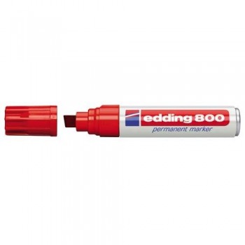 ROTULADOR EDDING 800 ROJO