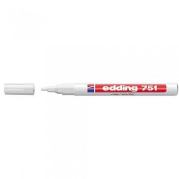 ROTULADOR EDDING 751 BLANCO