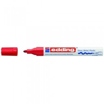 ROTULADOR EDDING 750 ROJO