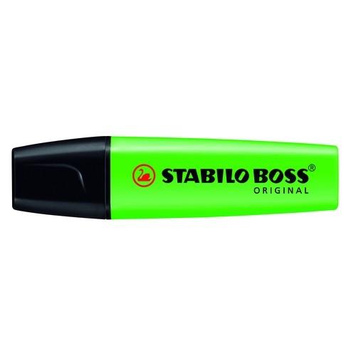 ROTULADOR STABILO BOSS ORIGINAL FLUORESCENTE VERDE 70/33